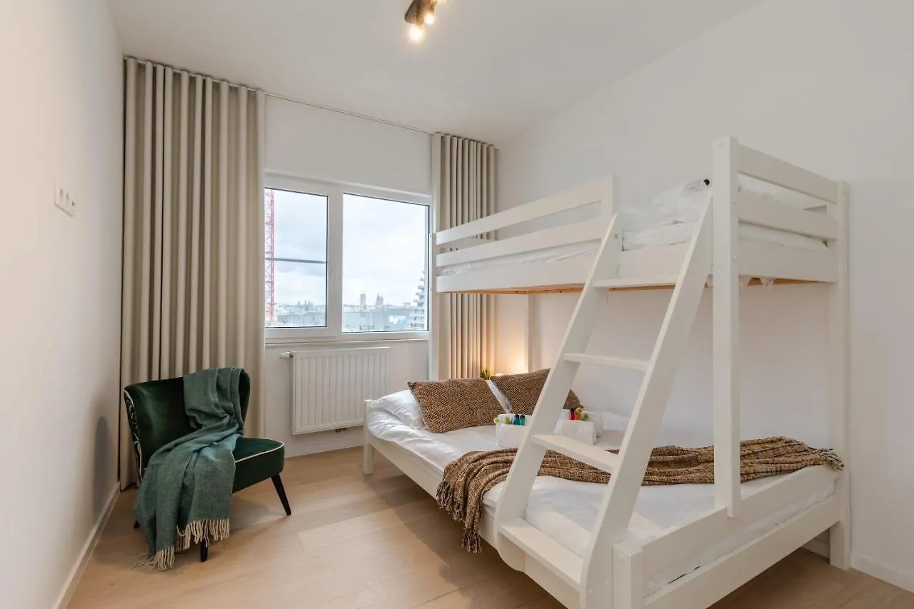 Recently Renovated, Luxury Apartment Near The Beach Ostend 0*,